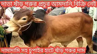 @৪/৫/২০২৩/বৃহস্পতিবার/বিখ্যাত হাটে দাতা ষাঁড় গরুর দাম/আমদানি অনুযায়ী বিক্রি কম/ox market 2023