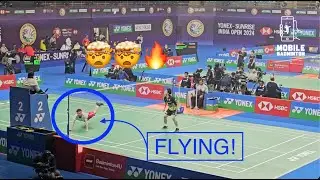 Lee Zii Jia vs Kodai Naraoka: FLYING Around the Court! 🤯🔥🤩