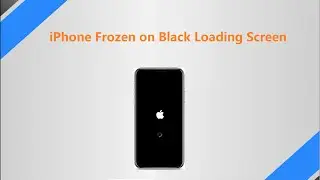 If iPhone is Frozen on the Black Loading Screen What to Do?