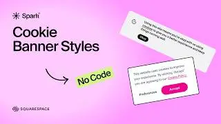 5 Stylish Cookie Banner Designs for Squarespace