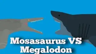 Megalodon vs Mosasaurus (Remake) *stop watching this*