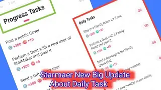 Starmaker New Update 8.42.4 Version | Starmaer new update about daily task | Starmaker Update today