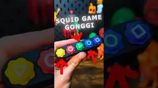 3D printed Squid Game Gonggi Portable Game 