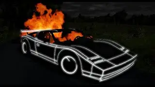 Back to the Future in BeamNG be like: