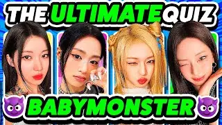 THE ULTIMATE BABYMONSTER QUIZ 😈🤘 Are you a real Monstiez? - KPOP QUIZ 2024