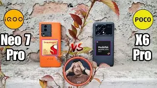 Battle Zone IQOO Neo 7 Pro vs POCO X6 Pro - #speedtest