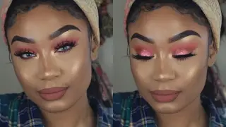 Peachy Pink Makeup Look | MakeupTiffanyJ