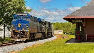 RARE: N&W 8103 on the CSX Hanover Sub