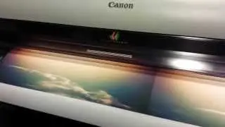 Testutskrift Canon iPF8300S - standardpapper
