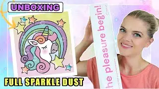 DIAMOND PAINTING UNBOXING 🥰 FULL SPARKLE DUST | Carat.art