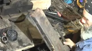 Восстановление формы нижнего бачка Радиатора Виллис
