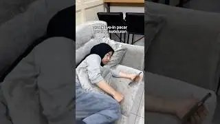 PRANK ON MY GIRLFRIEND WHEN HE WAS ASLEEP AT HOME🤫 I WAS SHOCKED TO TURN OUT ADAM DID THIS TO SYIFA😱