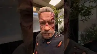 Живой Арнольд Шварценеггер на моей работе #терминатор #terminator