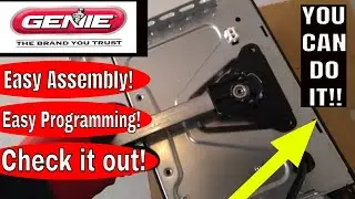 Easy Install / Programming Video Genie Stealth 750 Garage Door Opener
