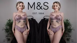 M&S MATCHING LINGERIE SETS REVIEW | best bras for big boobs || Ola Johnson