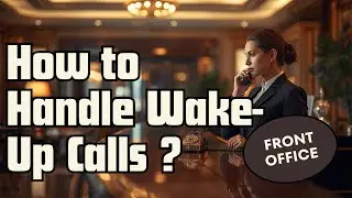 How to Handle Wake-Up Calls in Hotels: Front Office SOP Training
