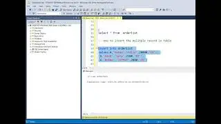 SQL Tutorial: Insert Multiple Records & Retrieve Data with WHERE Clause | Salary Filter Example