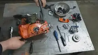 My Husqvarna 240 chainsaw is having trouble pulling.