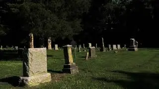 Ghost in Cemetery - Free Stock Footage