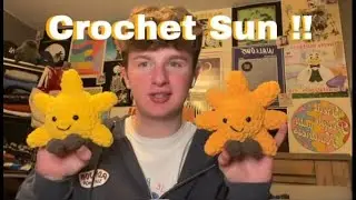 crochet sun jellycat plushie tutorial!!