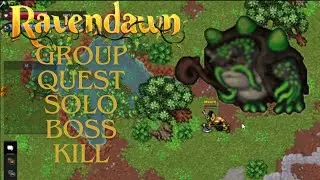 Group quest - Solo con mi bloodthrall Ravendawn. A most wondrous cloak.