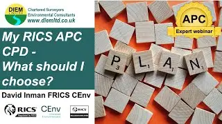 My RICS APC CPD - What should I choose?