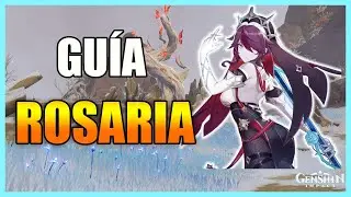 GUÍA ROSARIA MEJORES BUILDS ARMAS Y ARTEFACTOS | GENSHIN IMPACT
