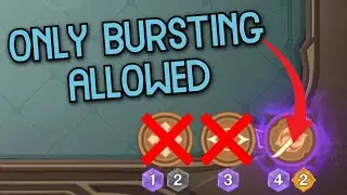 Winning in TCG by ONLY using my BURST