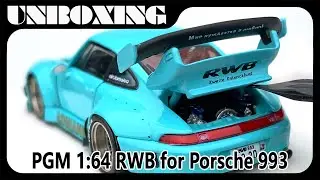 RWB for Porsche 993  / PGM 1:64 / UNBOXING