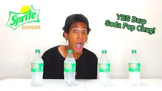 2.40 Liter Sprite Ginger YES Burp Soda Chug! **intense burping**