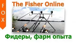 The Fisher online, фармим опыт.