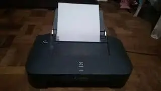Canon Pixma iP2870s Test Print