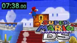 Super Mario 64 DS beaten in 7 minutes