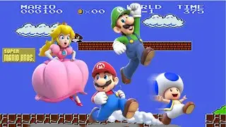 Super Mario Bros. (1985) Full NES Gameplay [Nostalgia]