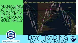 Managing A Short During A Runaway Bull Move | Learn To Day Trade Emini Futures