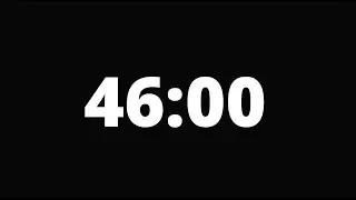46 Minute Timer | Set 46 Minute Countdown Timer #46minutetimer #timerclock