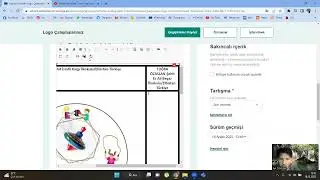 eTwinning Projesinde Tablo Eklenmiş Sayfalara Resim ve Video Ekleme