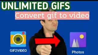 Unlimited Gifs 🔥🔥🔥||  Easy to convert gif into videos....[  VERY SIMPLE ]