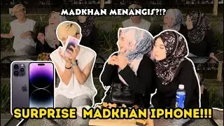 SURPRISE IPHONE 14PRO MAX UNTUK MADKHAN!!! MAD MENANGIS?!?