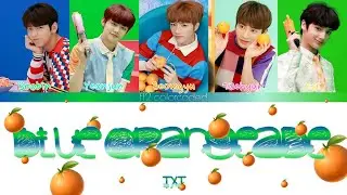 TXT (투모로우바이투게더) - BLUE ORANGEADE (Color Coded Lyrics|ПЕРЕВОД НА РУССКИЙ|КИРИЛЛИЗАЦИЯ) FF2COLORCODED