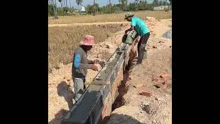 Techniques To Make Concrete Beam With Homemade Timber Formwork