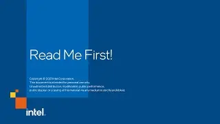 Read Me First!