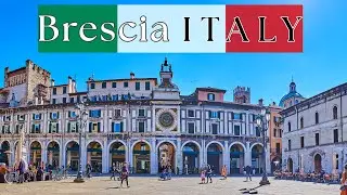 Brescia Old Town Tour, Lombardy Italy 🇮🇹 | Hidden Gems, Castle Walk & Historic Streets