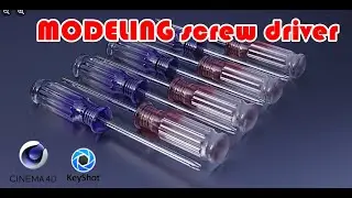MODELING screw driver