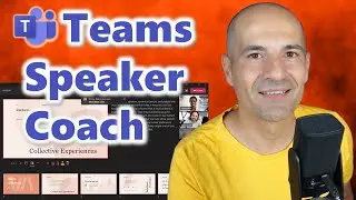 🗣How to use Speaker Coach in Microsoft Teams Meetings [PowerPoint Live]