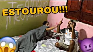 FALEI PRA MINHA NAMORADA QUE A CAMISINH4 ESTOUROU E OLHA A REAÇAO DELA ( trollagem ) #troll