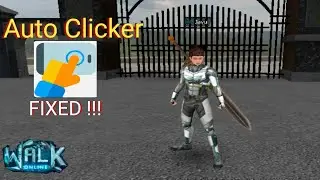 Walk Online Mobile | Farm/Leveling Pakai Auto Clicker