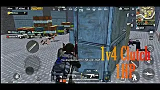 1HP 1v4 Clutch and Clearing georgopol | Solo Vs Squad Thumb Player | PUBG MOBILE |