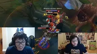 The Dyrus Flash | Aphromoo Shows How To Dodge Skillshots - LoL Funny Stream Moments #258