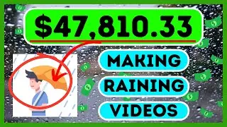 Rainy Day Dreams: Create Soothing 10-Hour Rain Videos (Make Money On YouTube 2024)!